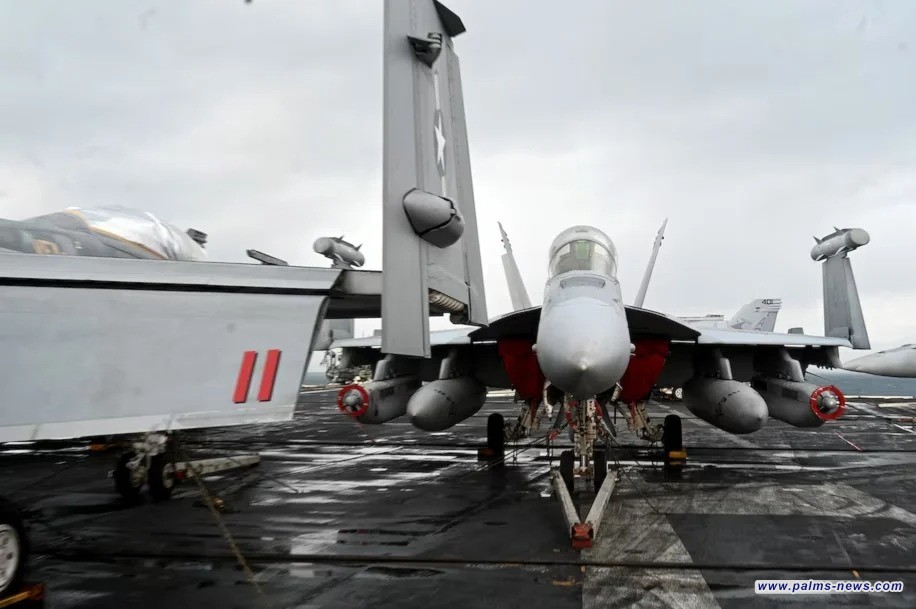 البحرية الأميركية: طائرة حربية ثالثة تسقط في البحر الأحمر